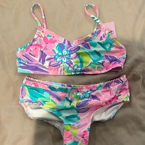 Lilly Pulitzer toddler girl size 6 bikini swim suit